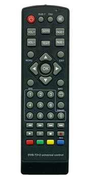 Пульт универсальный для DVBT2 приставок и ТВ